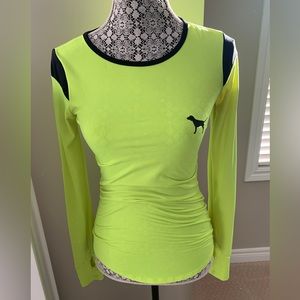 Victoria Secret PINK Long Sleeve Stretch Neon